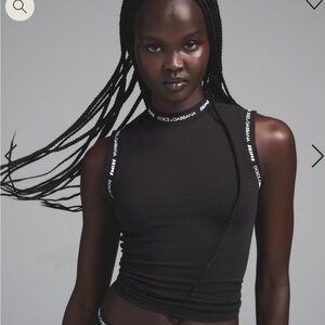 Dolce & Gabbana X Skims Jersey Mock Tank